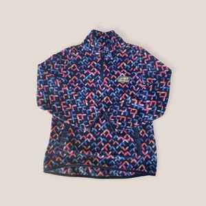 Girl’s Eddie Bauer Youth Fleece 1/4‎ Zip Pullover Sweatshirt. Medium 10/12